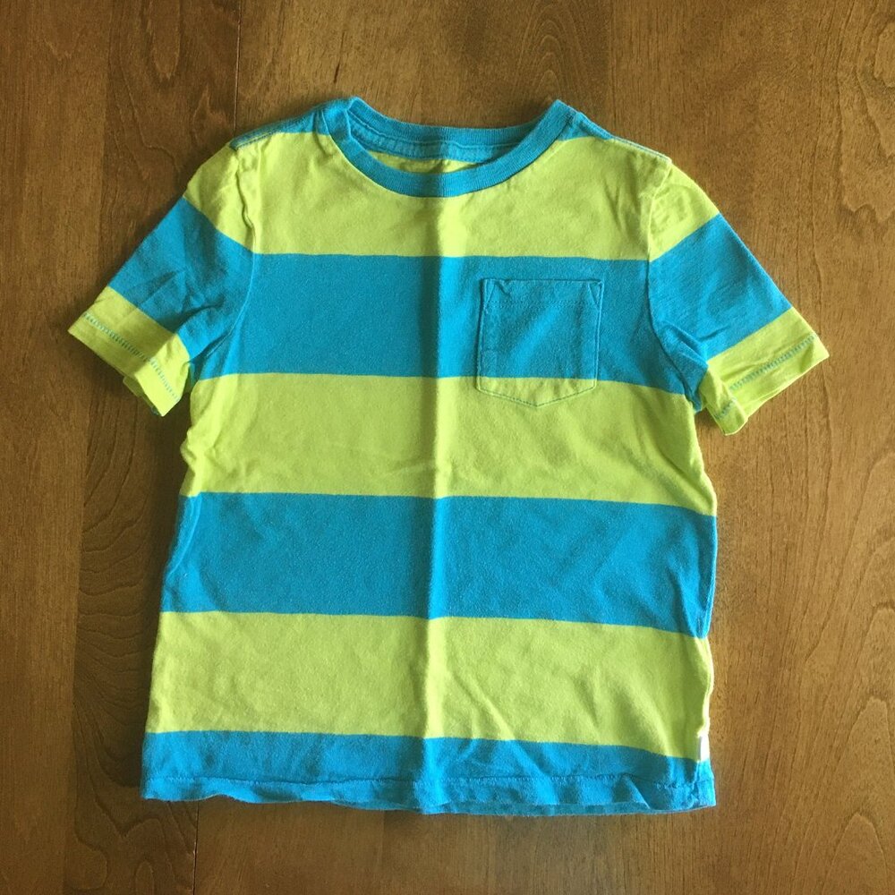 Gap bright stripe tee XS 4-5